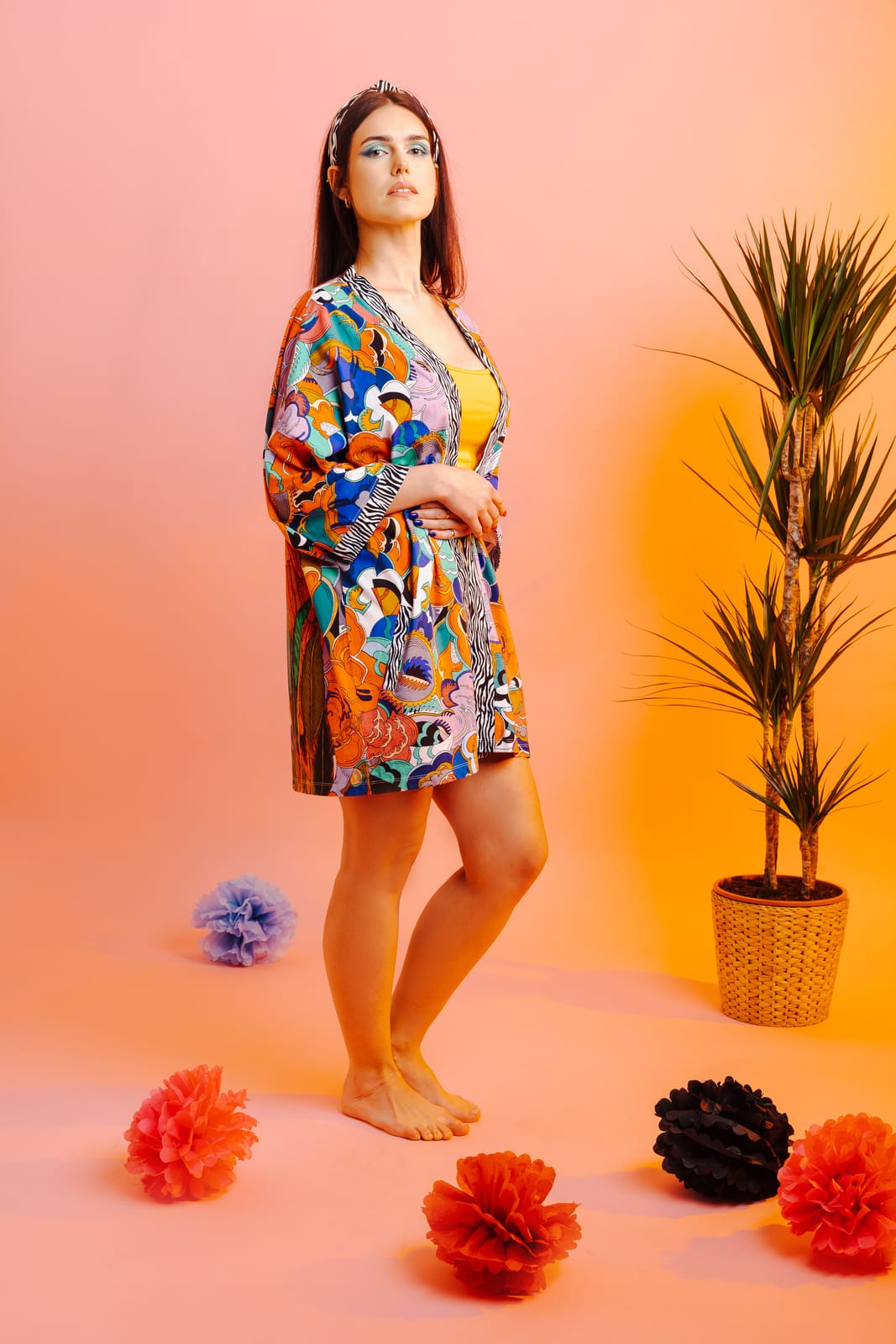 The Parrot Kimono