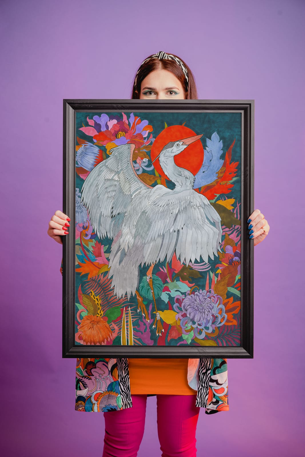The Heron — Art Print